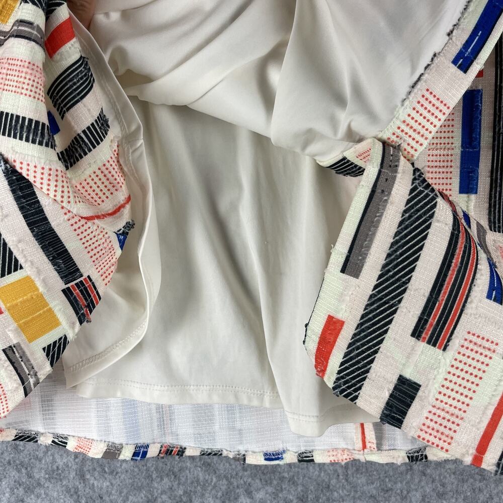 Anthropologie Hutch Willem Skirt Womens 2 A-Line Patchwork Retro 50s Midi Artsy - Picture 7 of 16